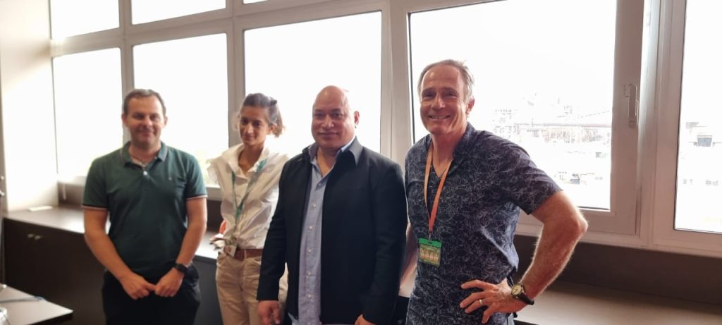 visite officielle de Viliami Lololea, représentant des Tonga